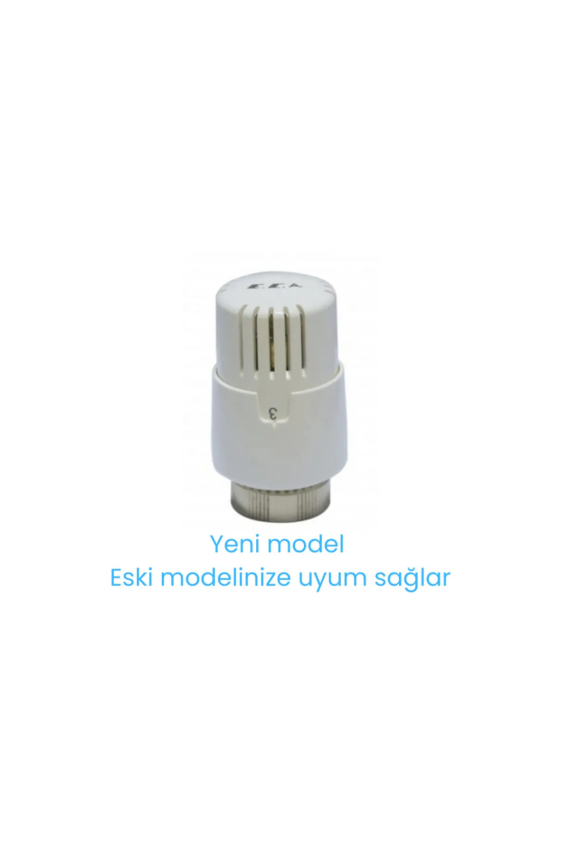 ECA TERMOSTATİK VANA KAFASI AYARLANABİLİR 5 KADEMELİ - 1